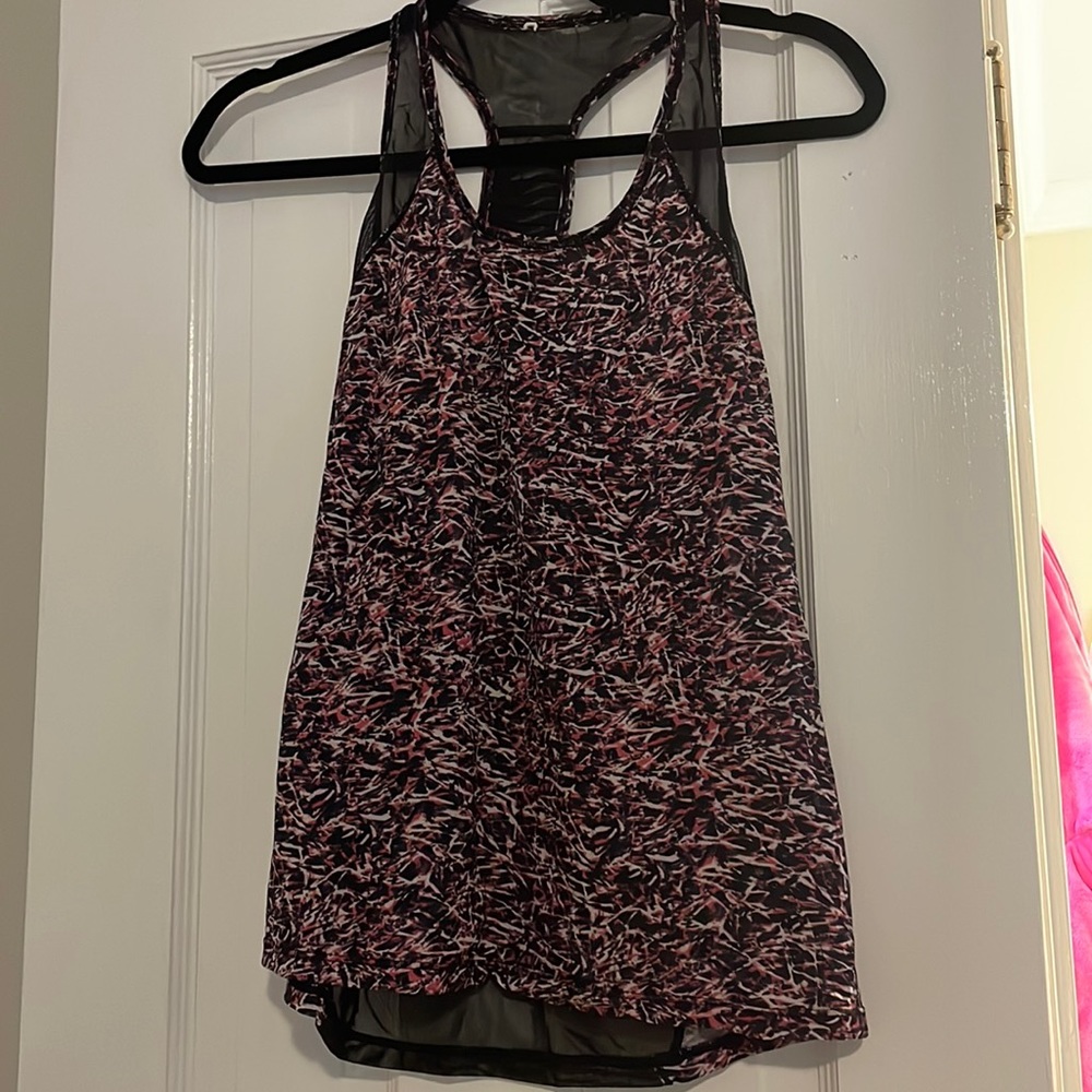 Multicolored Lululemon Tank